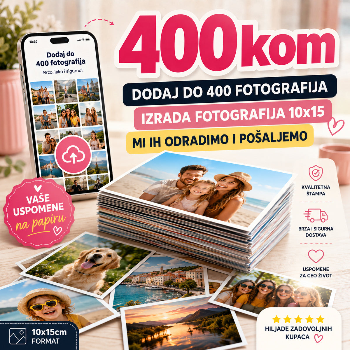 Izrada fotografija | 400kom