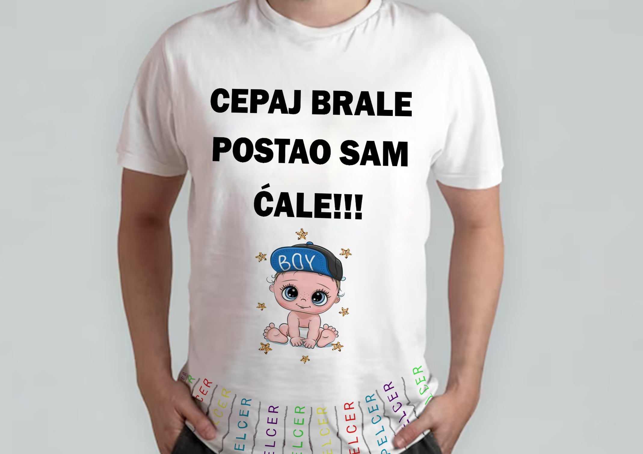 Majice za rođenje deteta - DEČAK