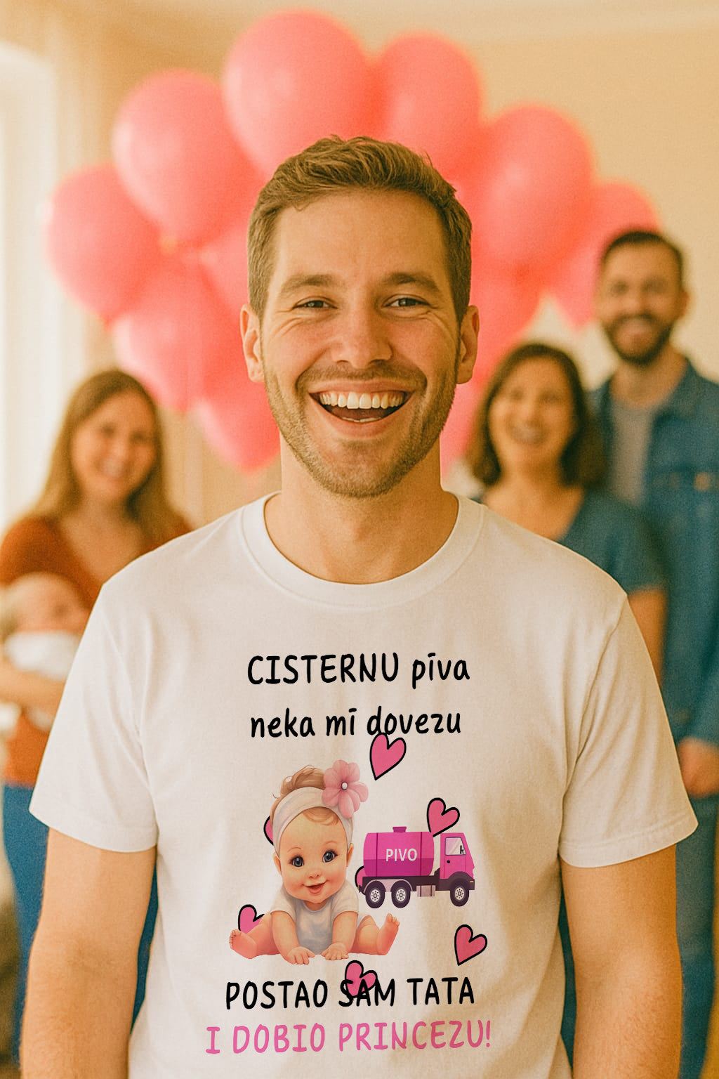 Majice za rođenje deteta - DEVOJČICA