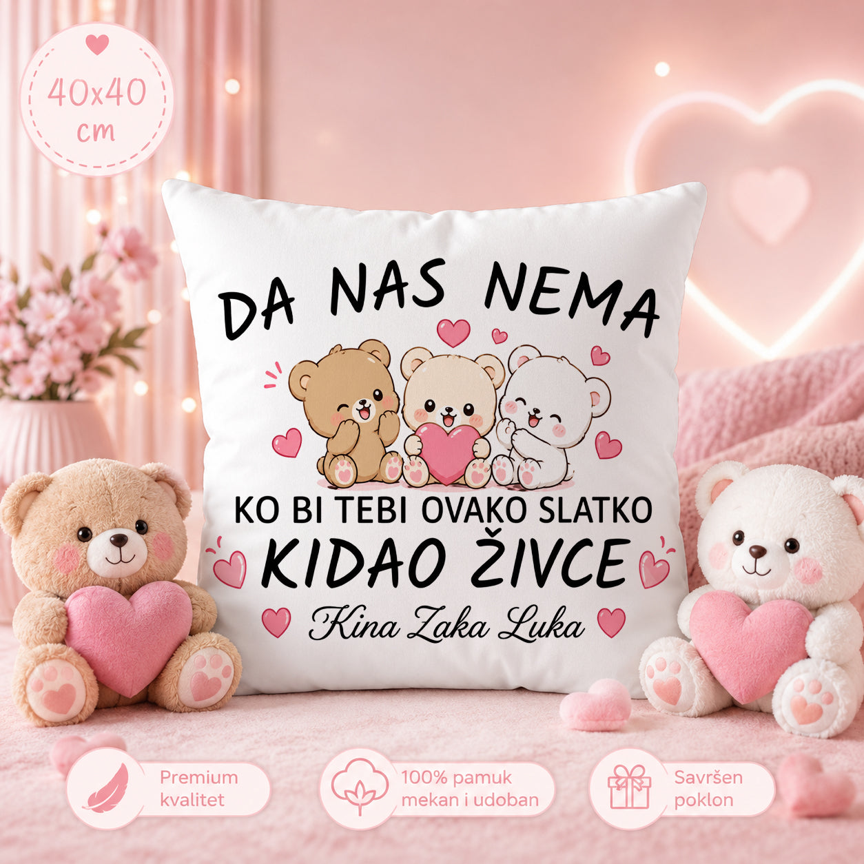 Da nas nema ko bi tebi ovako slatko kidao živce - imena po želji