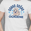Personalizovana muška majica „Dobrodošao Ognjene“ – Šta Pokloniti RS