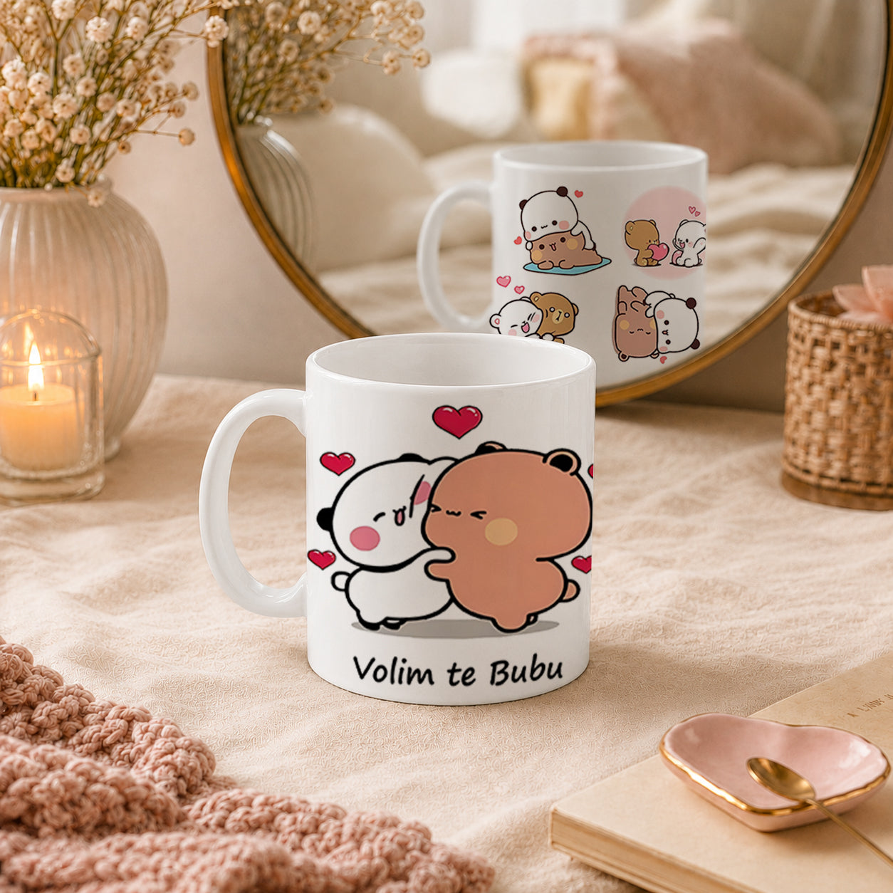 Volim te Dudu & Volim te Bubu šolje