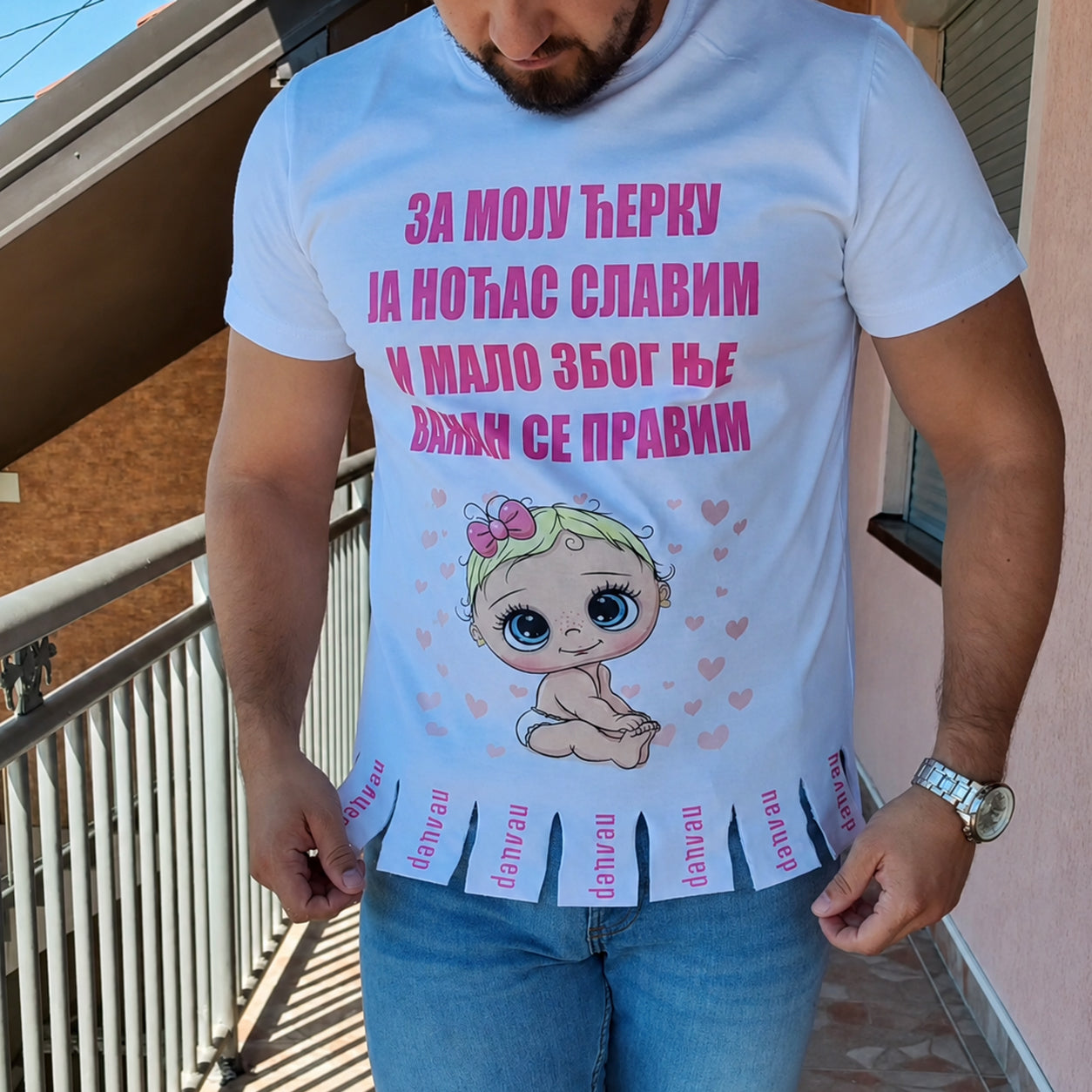 Majice za rođenje deteta - DEVOJČICA