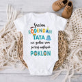Srećan rođendan tata, ove godine sam ja tvoj najlepši poklon | Bodić za bebe – plavi