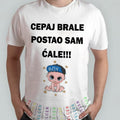 Cepaj brale - Boy pelceri | Majice za rođenje deteta