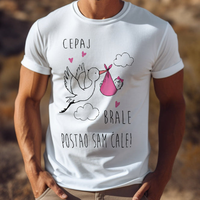 Cepaj brale - Iscepaj za radost | Majice za rođenje deteta