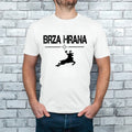 Muška majica „Brza hrana“ sa jelenom