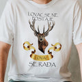 Muška majica „Lovac se ne postaje, lovac se rađa“
