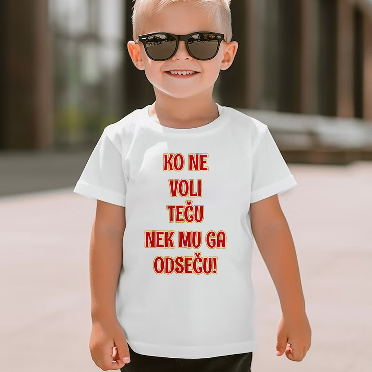 Dečija majica „Ko ne voli teču…“