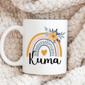 Šolja „Kuma“ sa cvetnim motivom