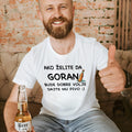 Personalizovana majica „Ako želite da bude dobre volje, dajte mu pivo“