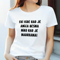 Personalizovana ženska majica „Svi vide kad je besna“