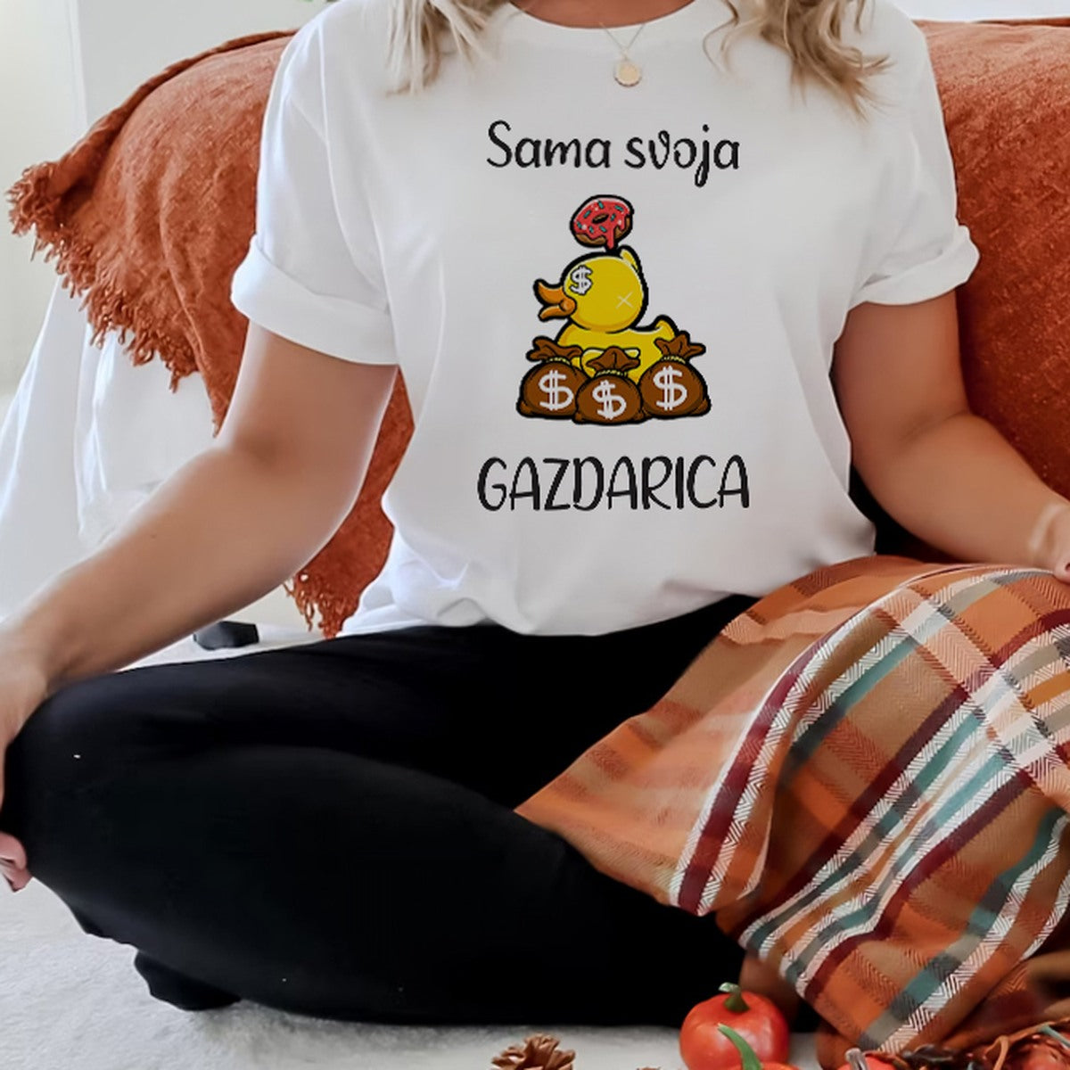 Ženska majica „Sama svoja gazdarica“
