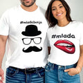 Majice za mladence „Mlada i mladoženja“ – pojedinačno ili komplet