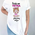 Ženska majica „Postala sam tetka jednoj divnoj devojčici“