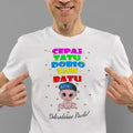 Personalizovana muška majica „Cepaj tatu – dobrodošao Pavle“