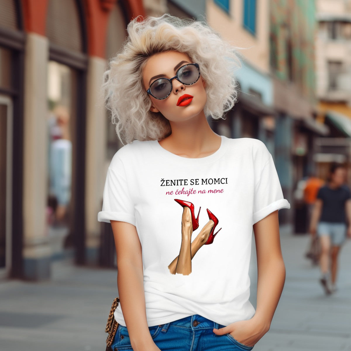 Ženska majica „Ženite se momci“