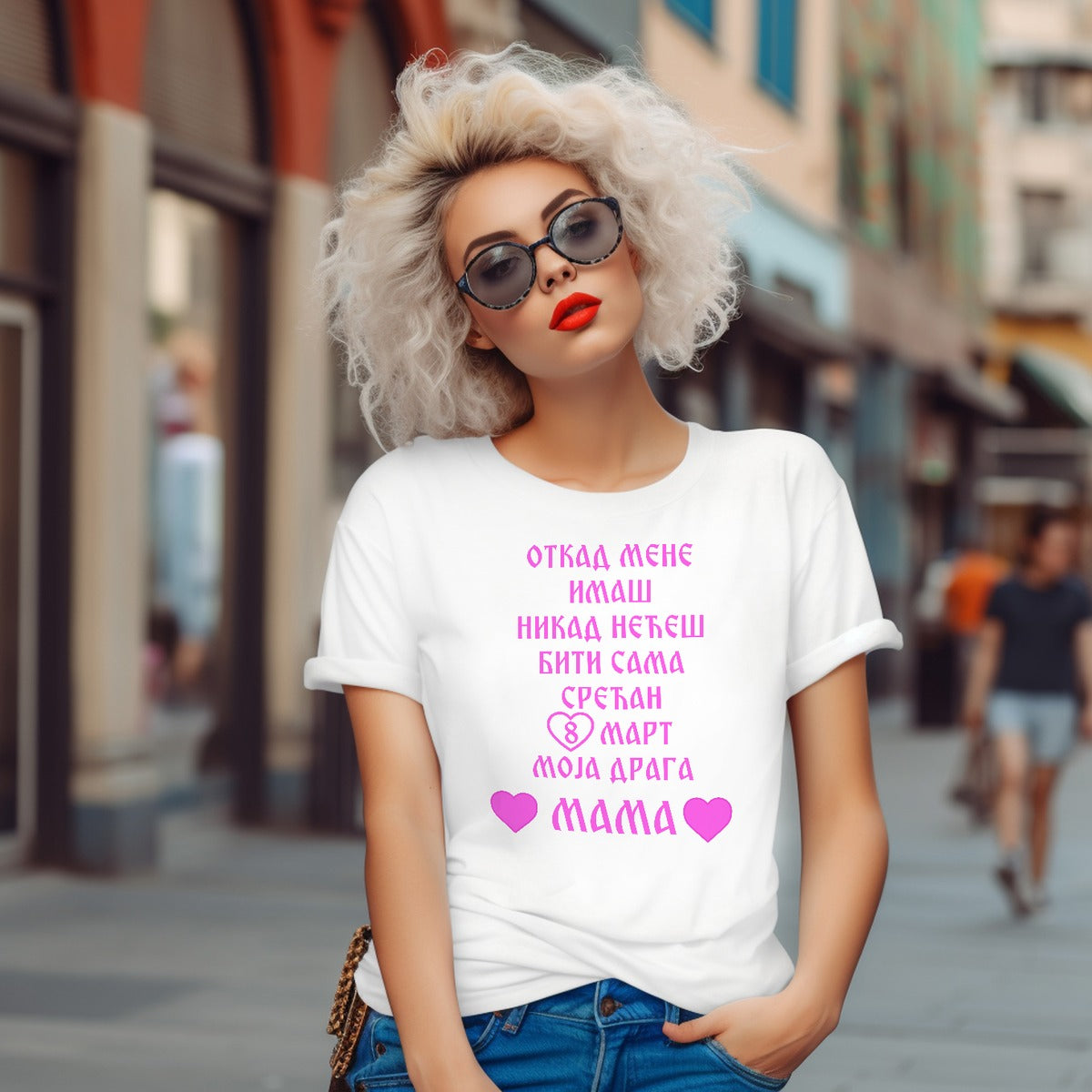 Ženska majica za mamu za 8. mart