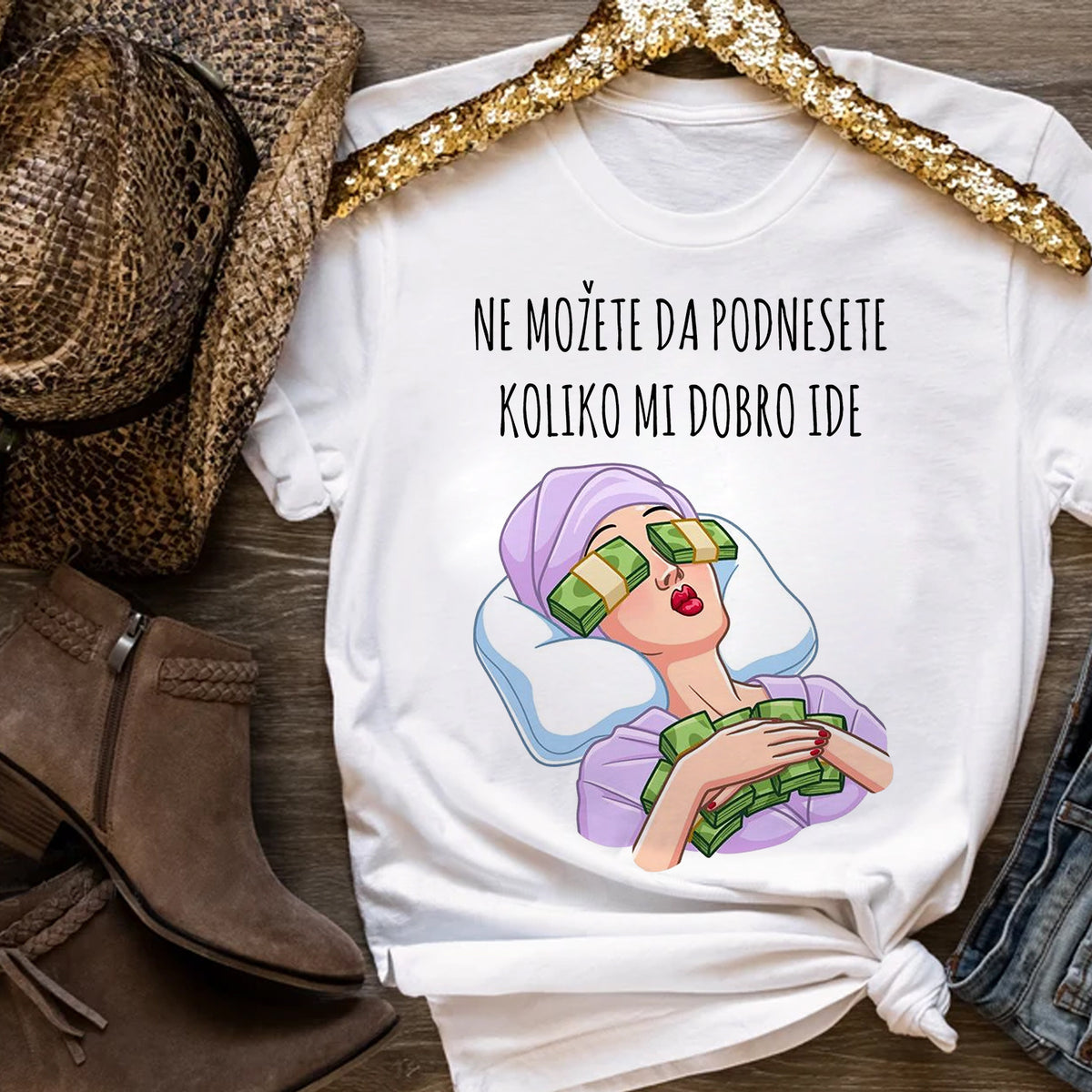 Ženska majica Ne možete da podnesete koliko mi dobro ide
