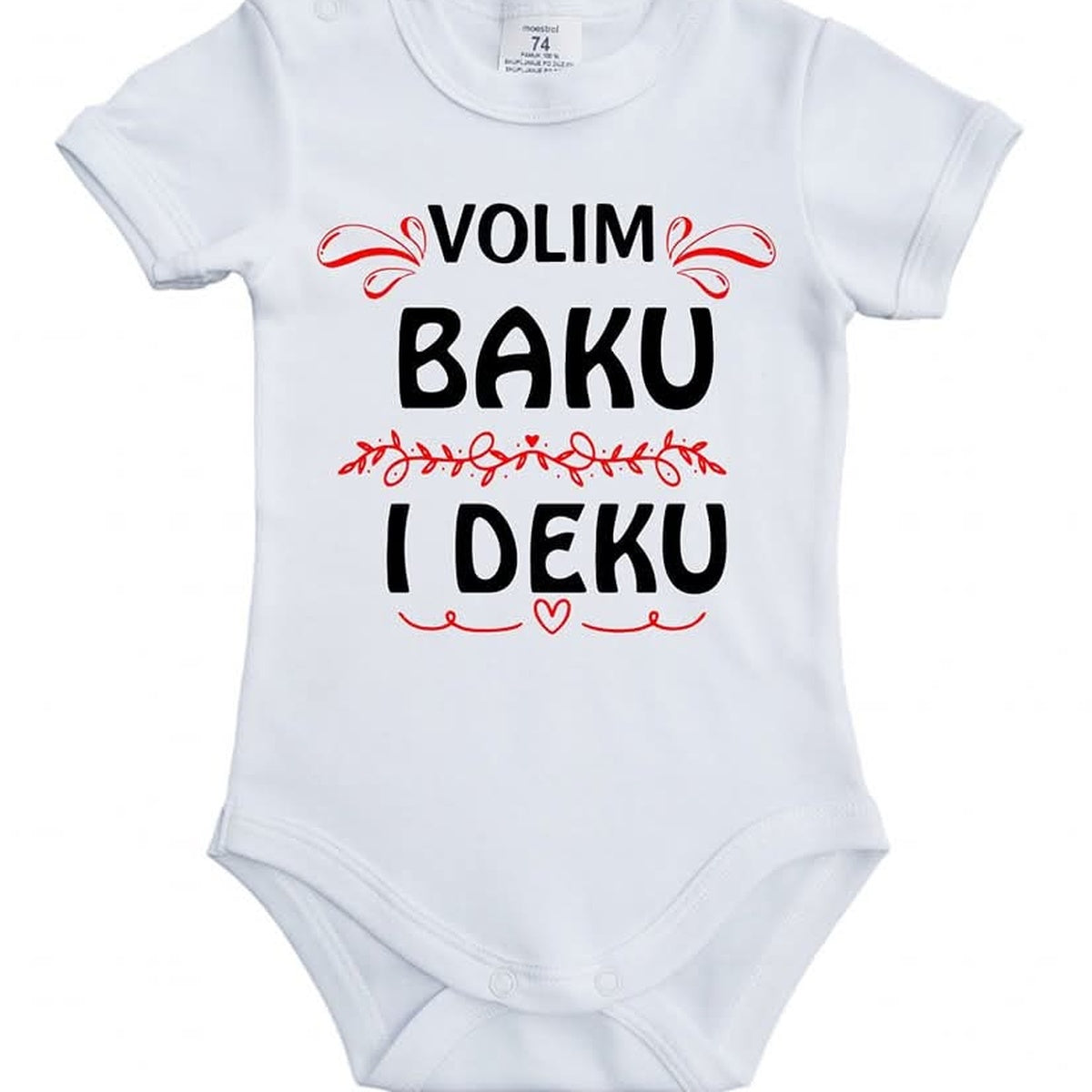 Volim baku i deku | Bodić za bebe