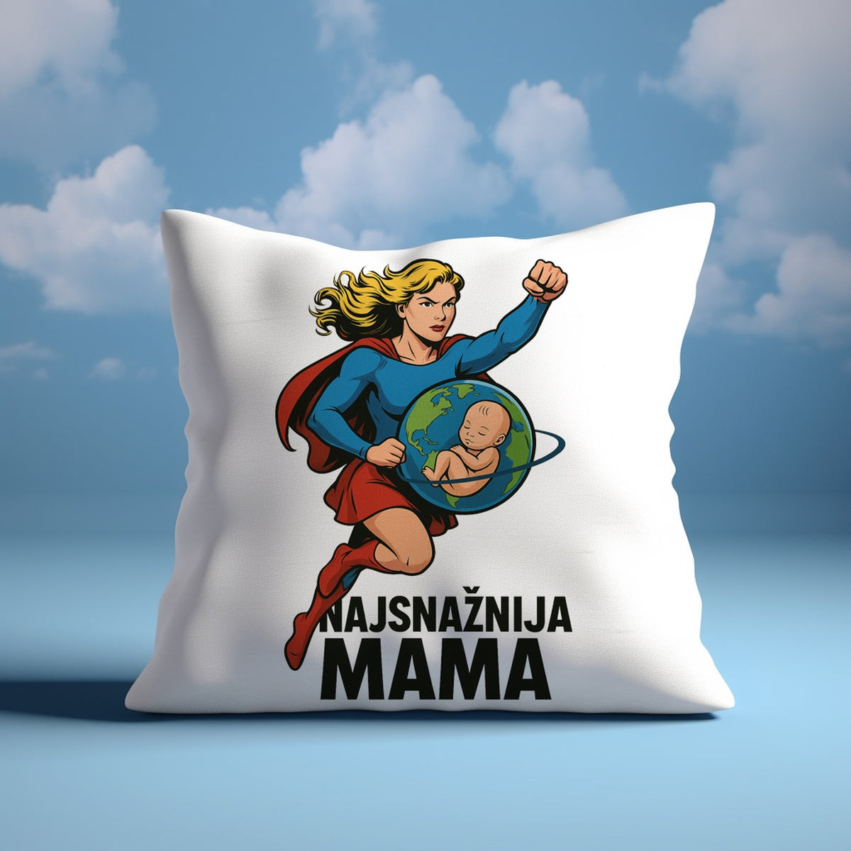 Najsnažnija mama | Jastuk sa štampom