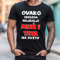 Ovako izgleda najbolji muž i tata na svetu | Crna majica