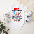 Beli personalizovani bodić za bebe sa natpisom Tetka srećan ti rođendan i imenom po želji